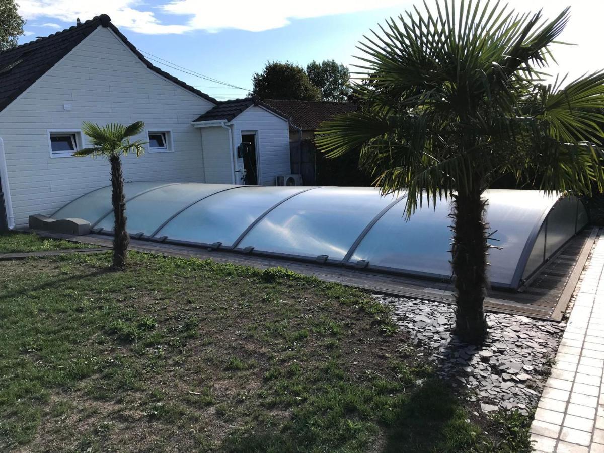 Gite Spa Sauna Piscine Aubin-Saint-Vaast Eksteriør bilde