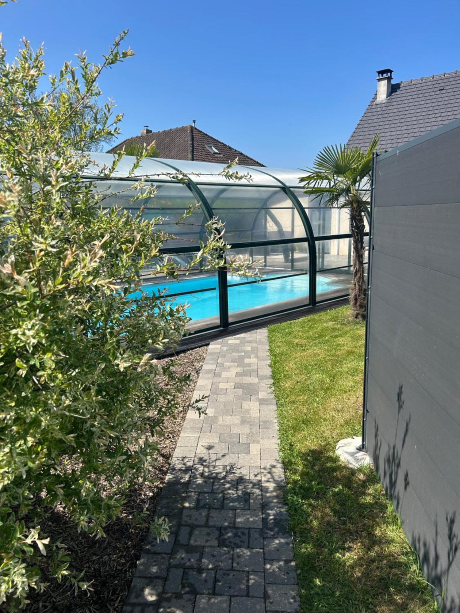 Gite Spa Sauna Piscine Aubin-Saint-Vaast Eksteriør bilde