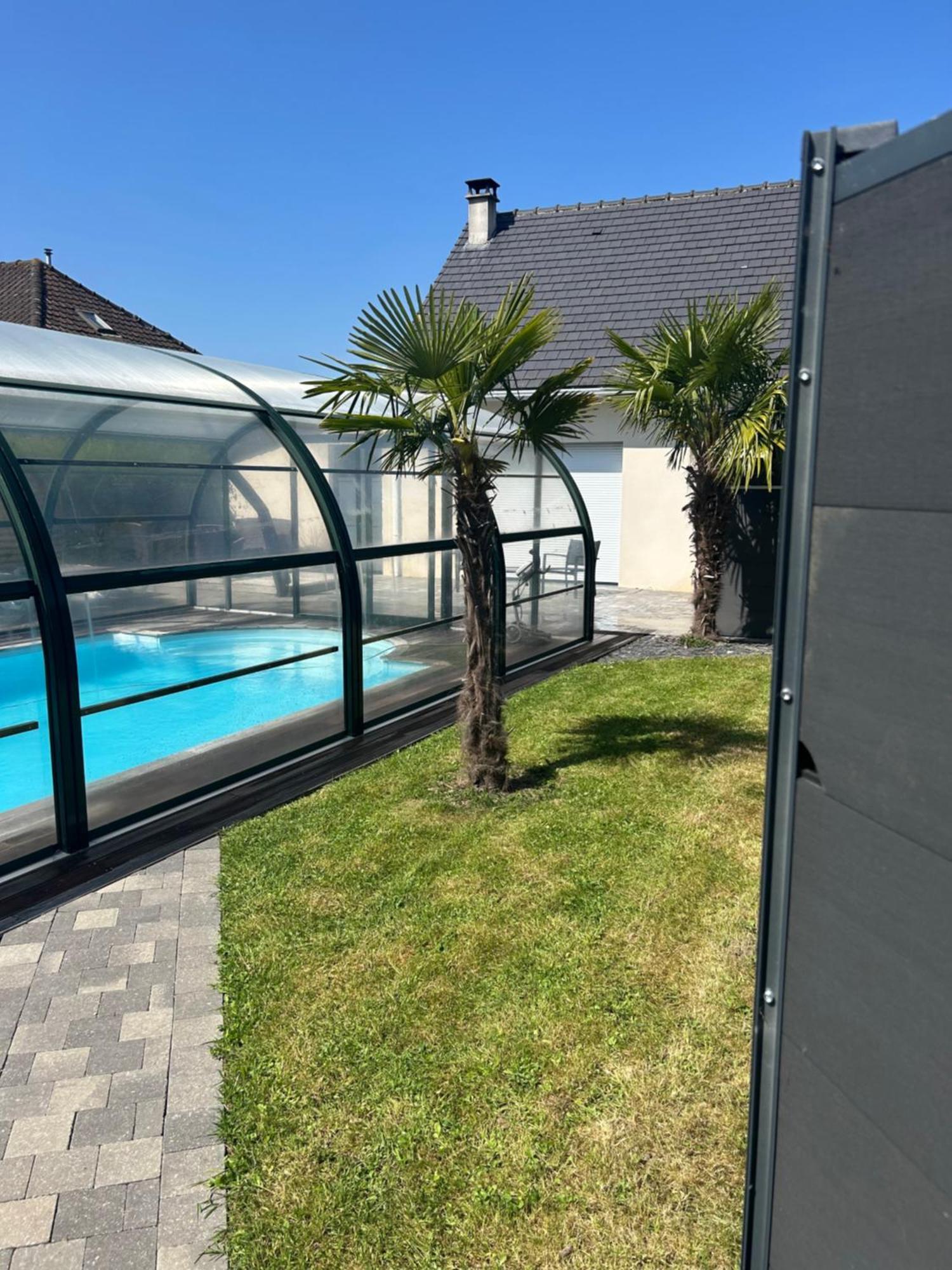 Gite Spa Sauna Piscine Aubin-Saint-Vaast Eksteriør bilde