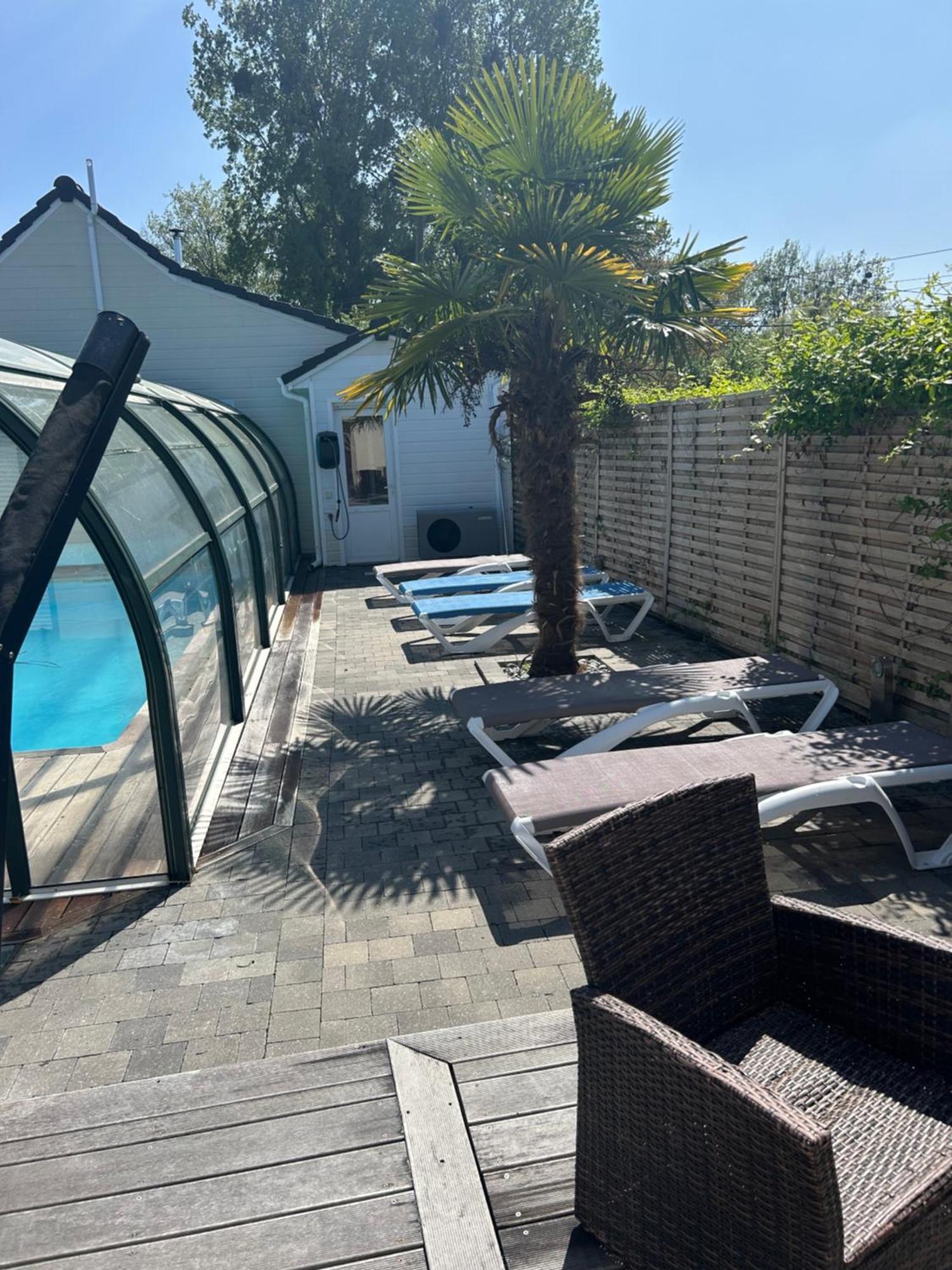 Gite Spa Sauna Piscine Aubin-Saint-Vaast Eksteriør bilde